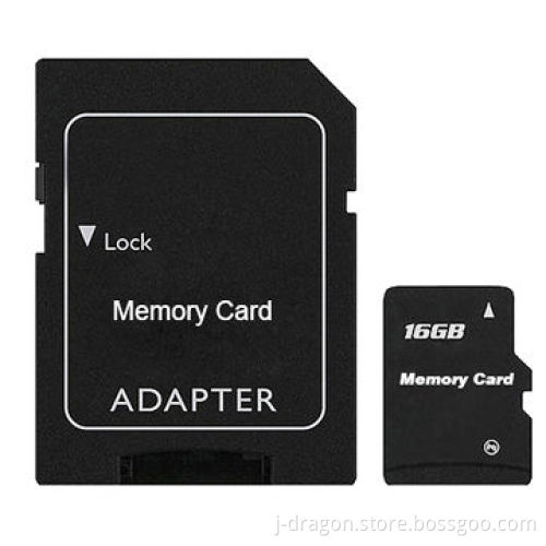 OEM MicroSD Memory Card with Adapter, 2, 4, 8, 16 and 32GB Capacities
